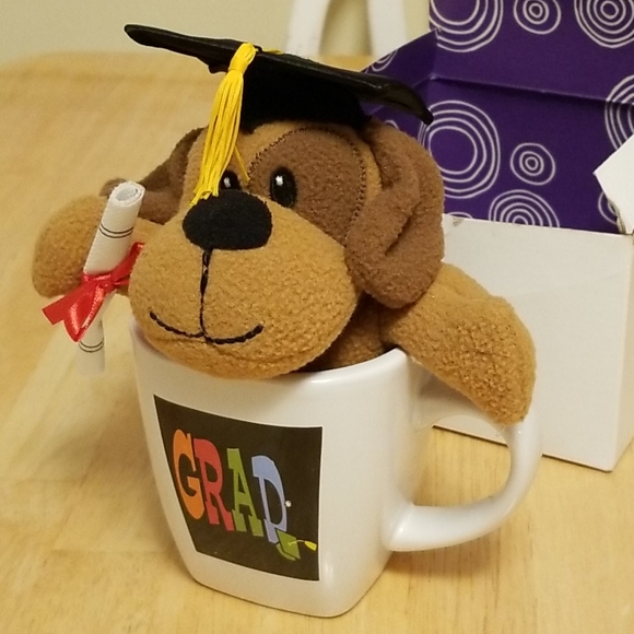 Graduation Mug & Stuffed Dog "Graduate" Gift Set - Picture 6 of 16